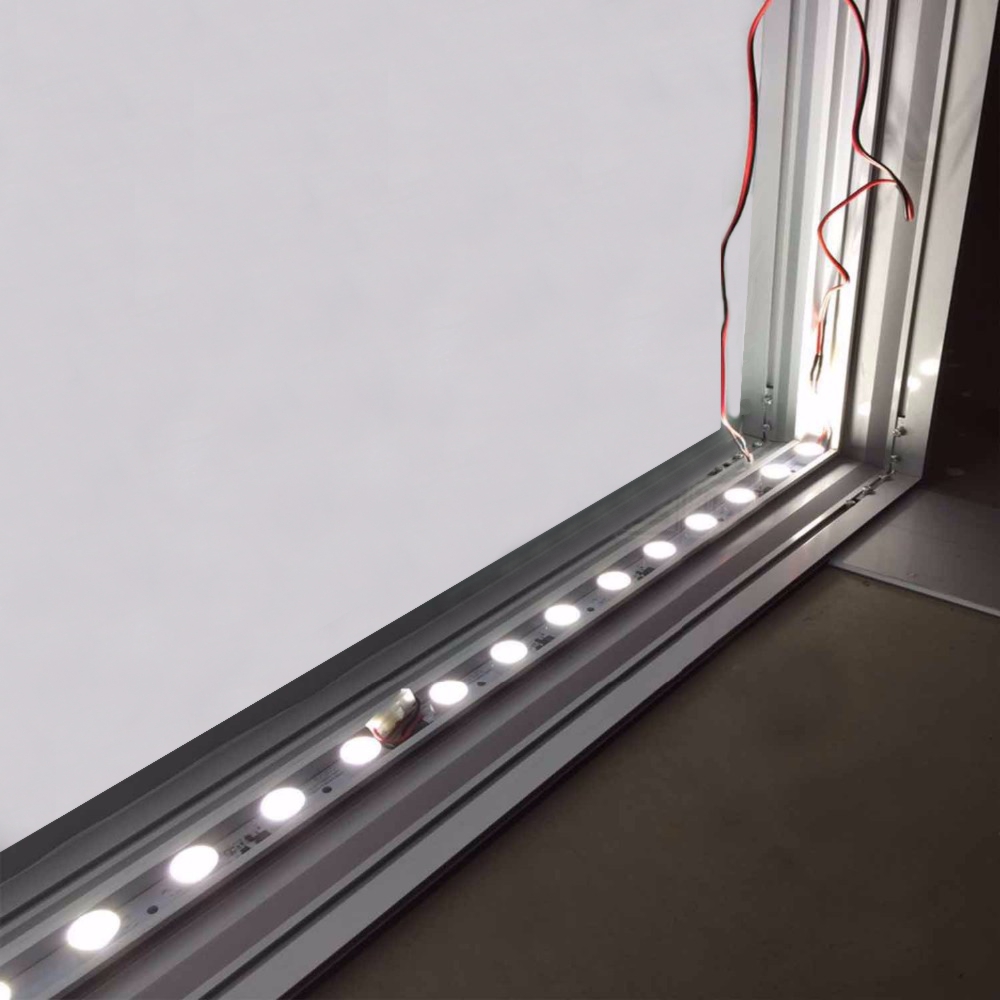 LED Kanteneinstrahlung 
Zargenmodule